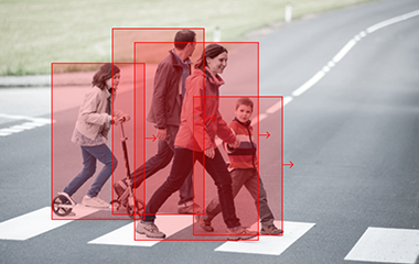 蓝狮平台登录行人方向标注